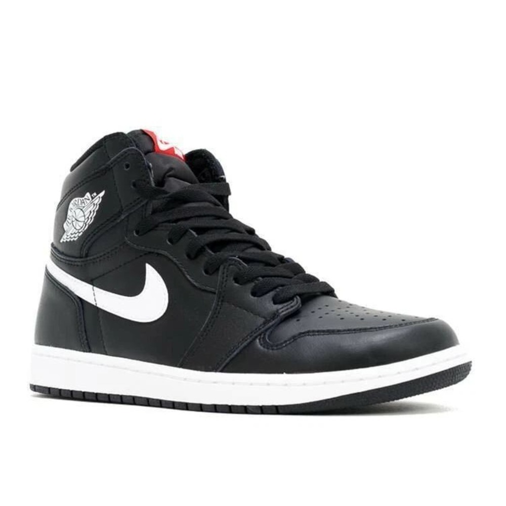 Nike Air Jordan 1 Retro High OG Black White 555088-011 Mens Size 9.5 Sneakers - Picture 2 of 4